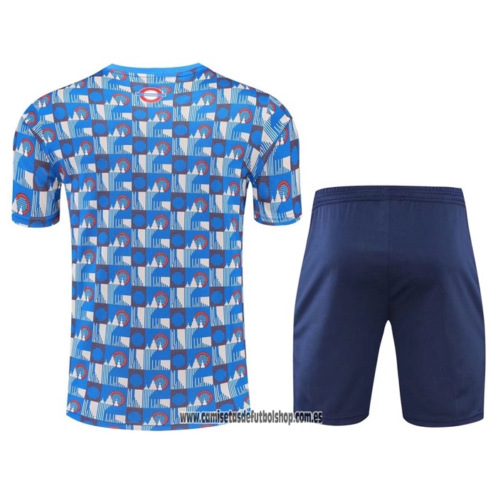 Chandal del Arsenal 22-23 Manga Corta Azul - Pantalon Corto